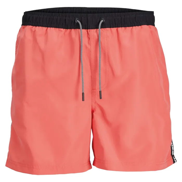 Jack & Jones Fiji Black Tape Zwemshort Heren
