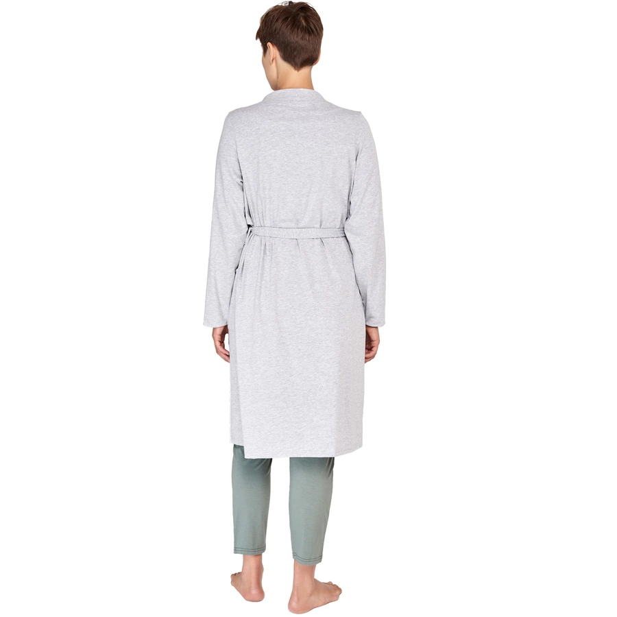 Cool Mama Umstandsnachthemd Basic GRAU