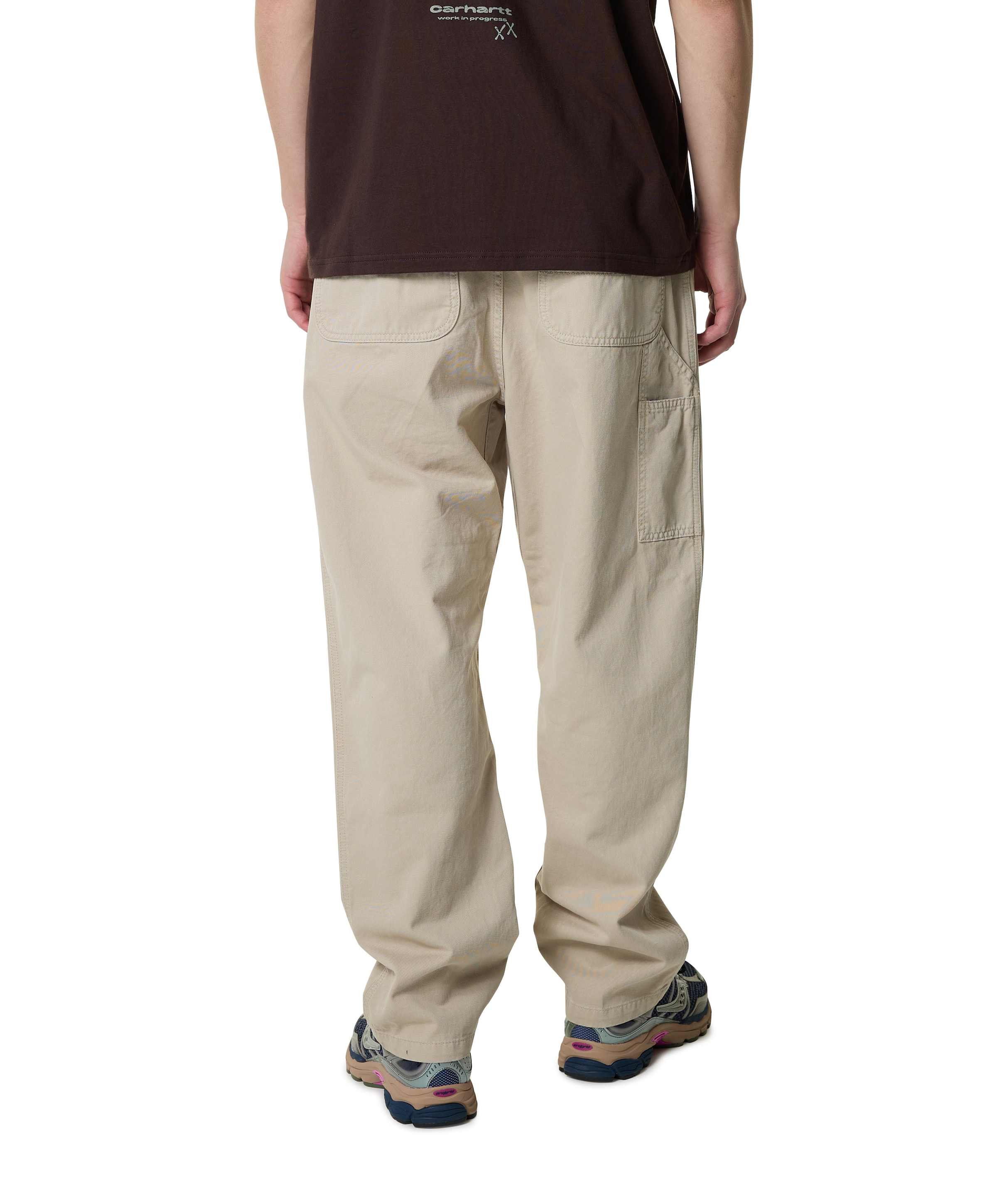 Carhartt WIP Flint Organic heren broek beige
