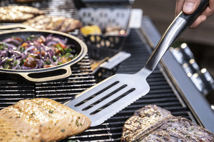 Zwilling BBQ  Paletkniv 43 Rustfrit stål Sort