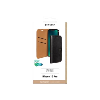 Bigben Connected - Etui folio pour iPhone 13 Pro - noir