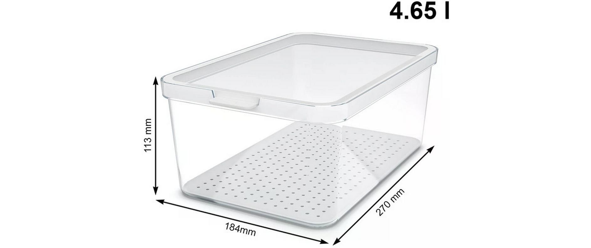 Kühlschrankorganizer Cauma Gross, 3-teiligKühlschrankbox Set