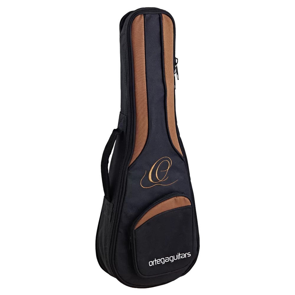 Ortega RFU11ZE-L Timber Series Natural linkshandige E/A concert ukelele met gigbag