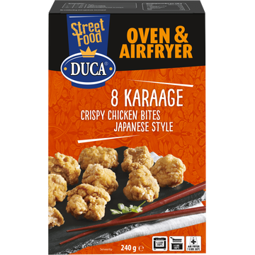 Duca Karaage Crispy Chicken Bites Japanese Style 8 Stuks