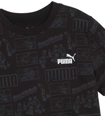 Puma T-Shirt - Mid90s - Schwarz m. Print