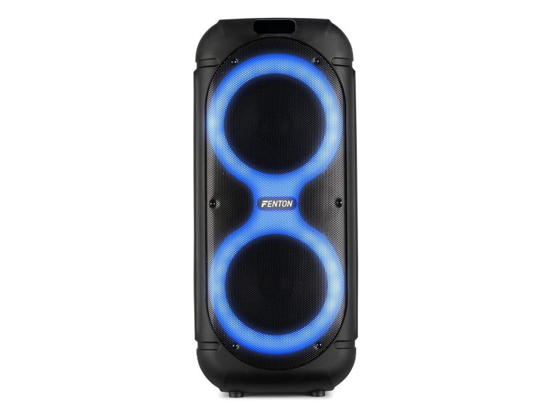 Fenton Track510 Schwarz Party-Lautsprecher mit USB/microSD-Mediaplayer
