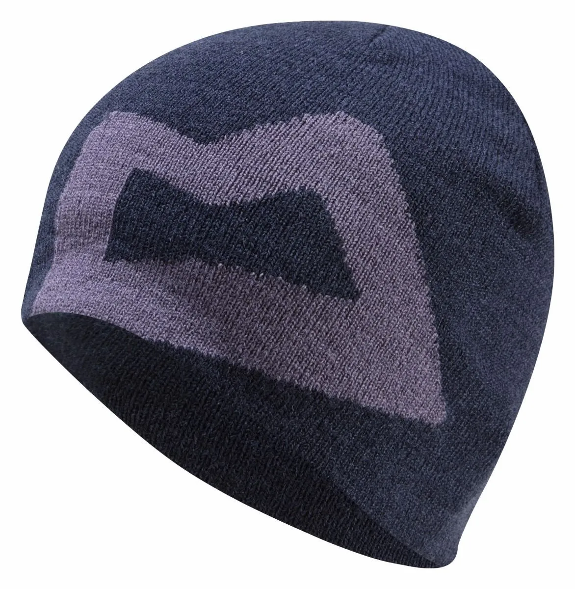 Mountain Equipment Branded Knitted Wmns Beanie Cosmos/Welsh Slate