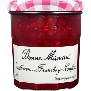 Bonne Maman Aardbeien en Frambozen 370 g