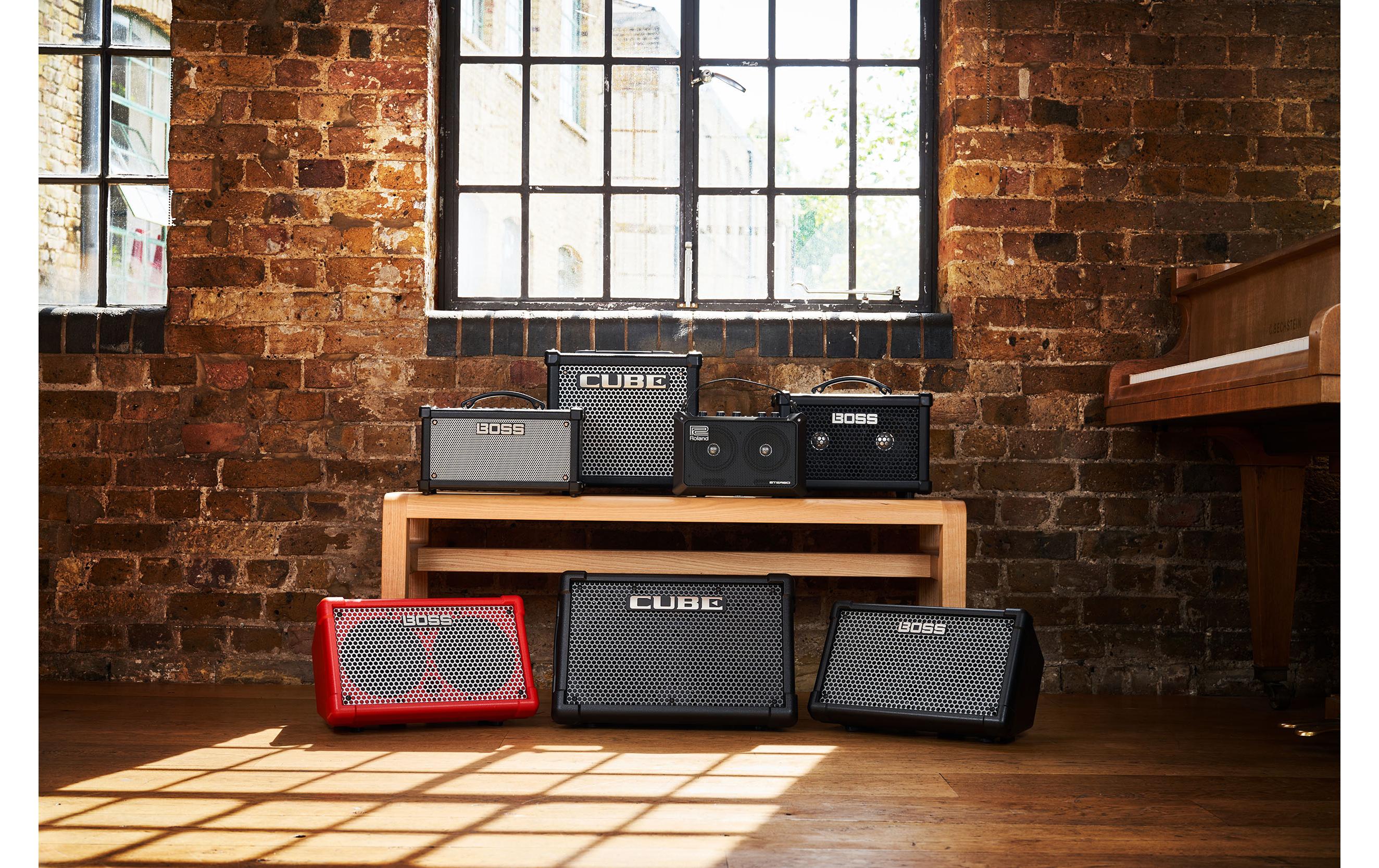 Combo Dual Cube LX<br>Extrem vielseitiger Desktop-Verstärker mit professionellen Sounds und Effekten