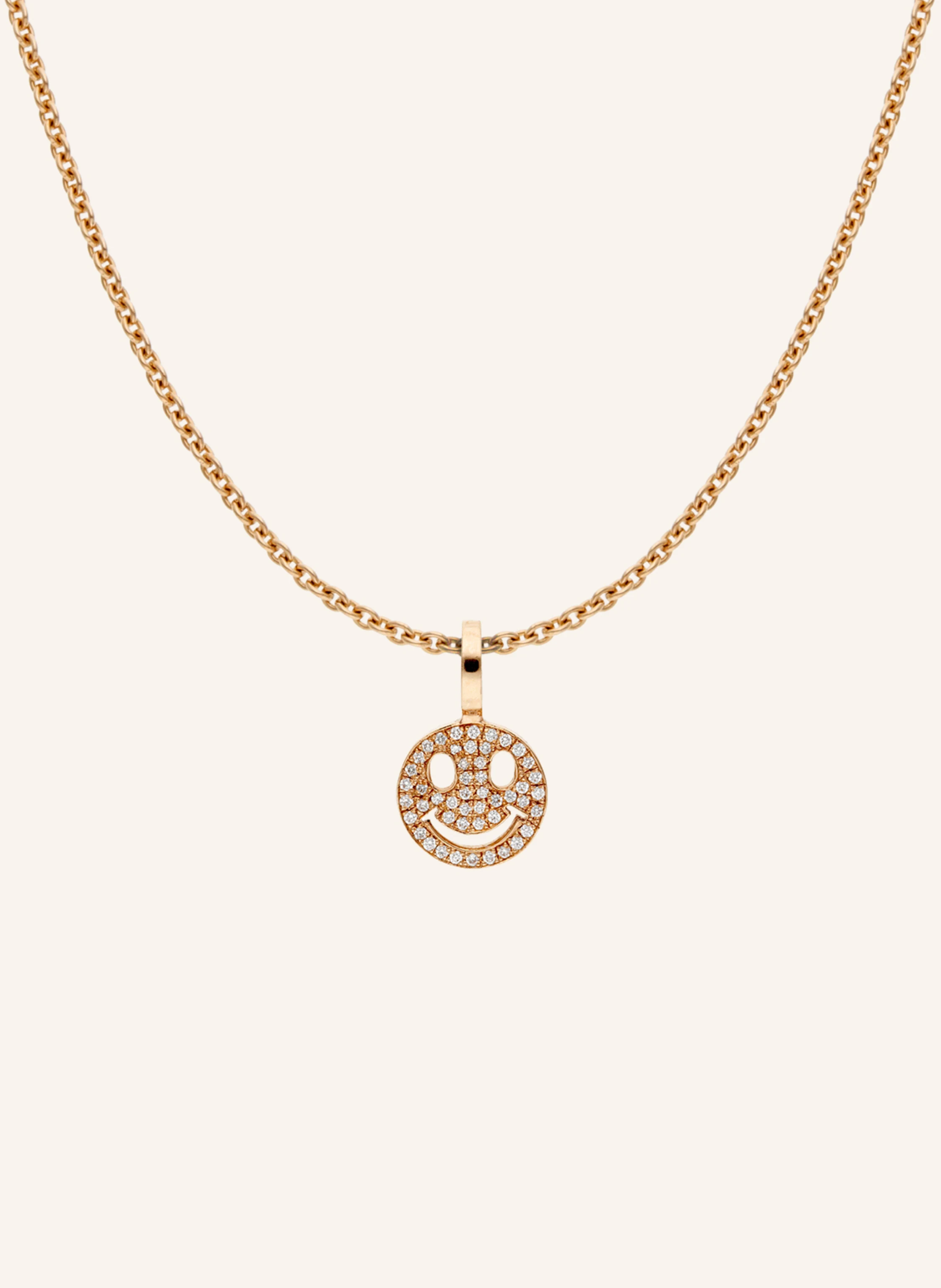 CADA Kette TINY SMILING FACE
