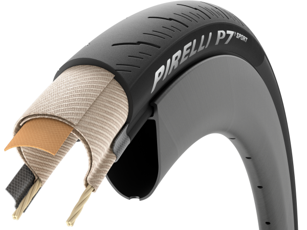 Pirelli P7 Sport Foldedæk, 700x28C