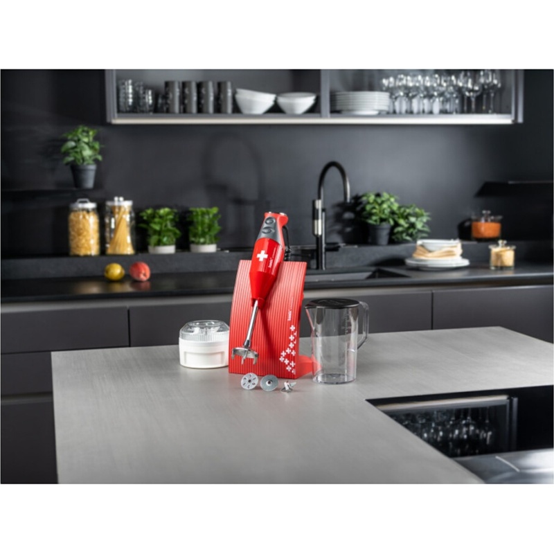 Batteur Bamix MX1000007 SwissLine 200W rouge