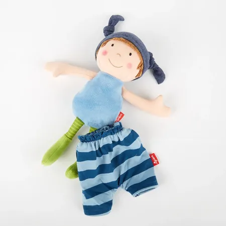 Sigikid Stoffpuppe Brenda Bilipup, blau