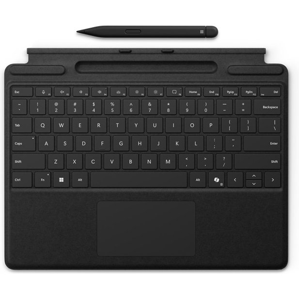Microsoft Surface Pro Keyboard with Slim Pen for Business AZERTY Français Microsoft Cover port Noir