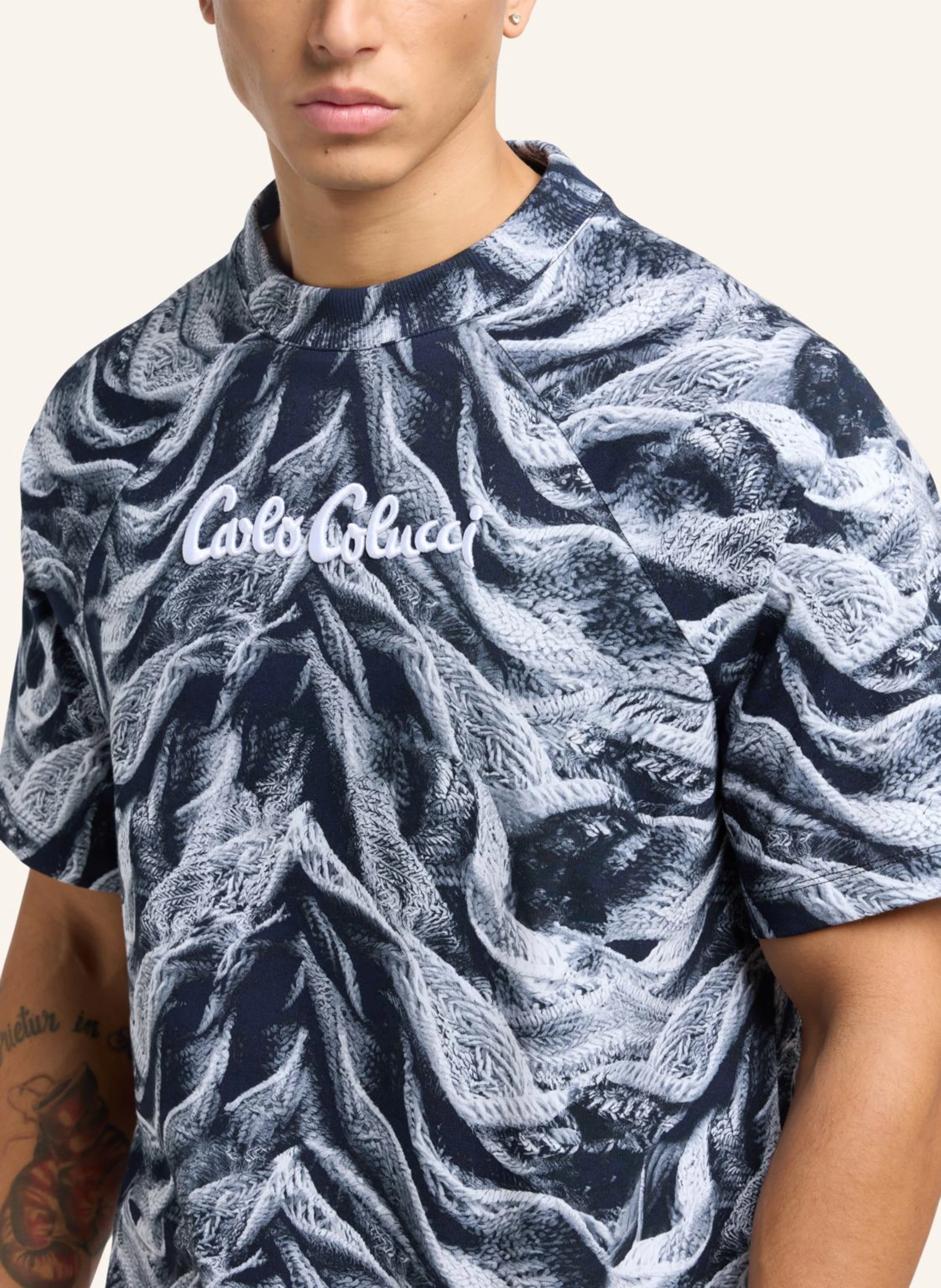 CARLO COLUCCI T-Shirt - Artificial Knit DORN