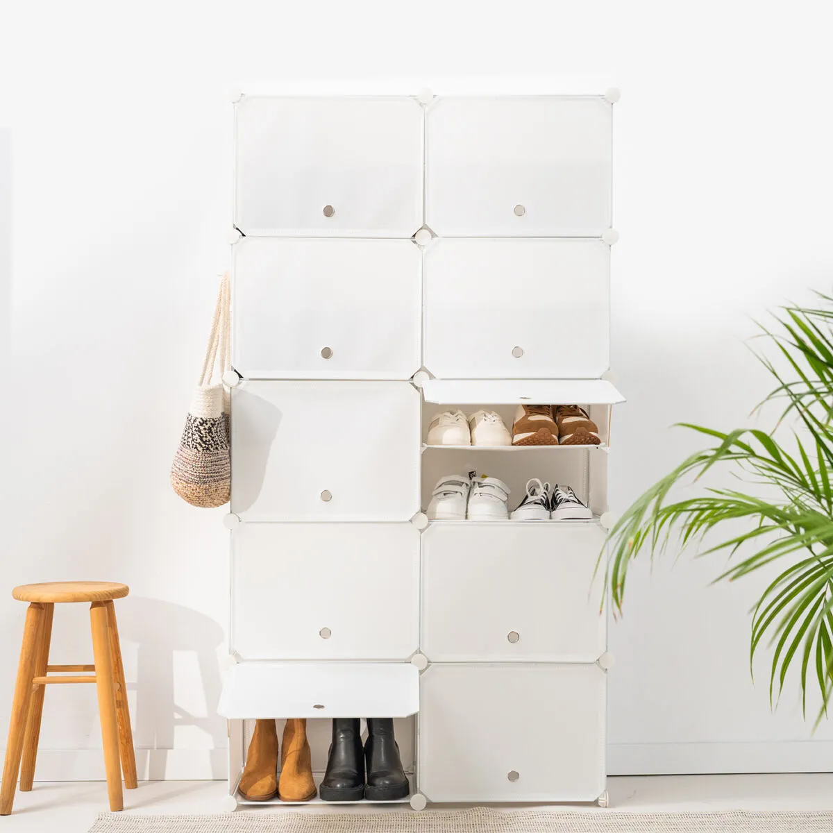 Innovagoods Rangement Modulaire Portable pour Chaussures