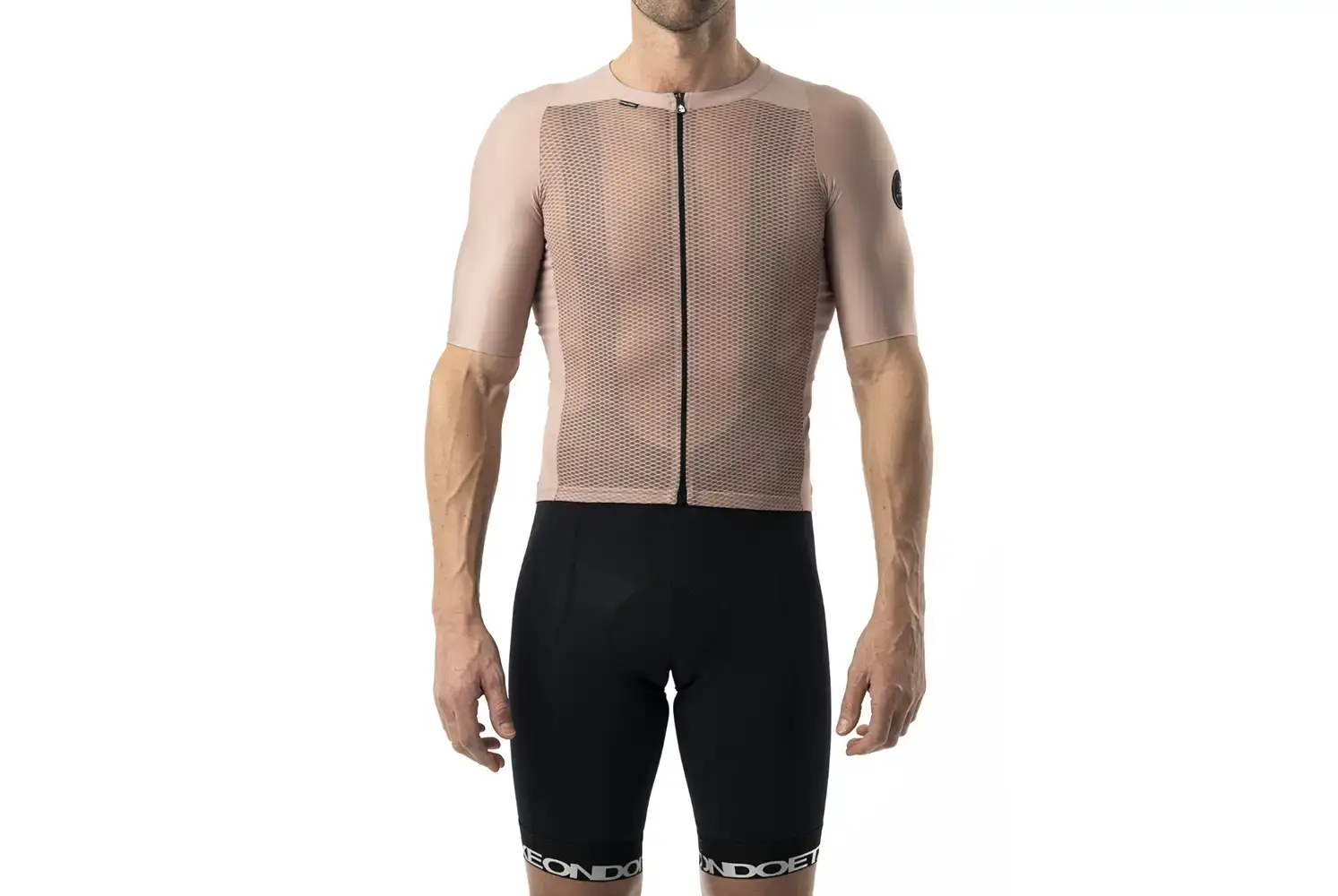 Etxeondo Gara Fietsshirt Korte Mouwen Bruin Heren