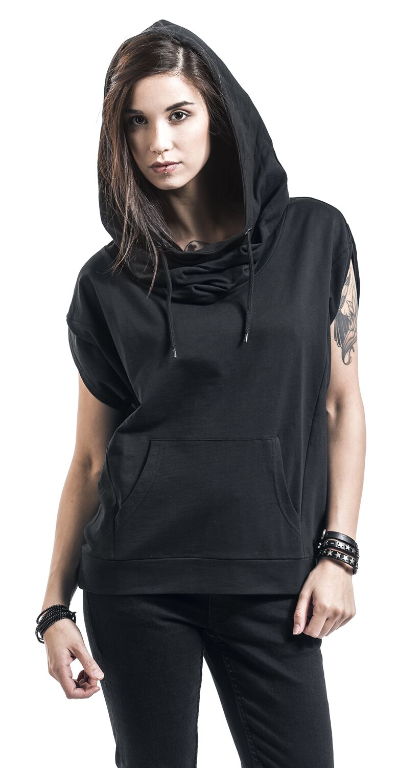 Haut Sans Manches À Capuche Femme | Urban Classics T-Shirt Manches courtes