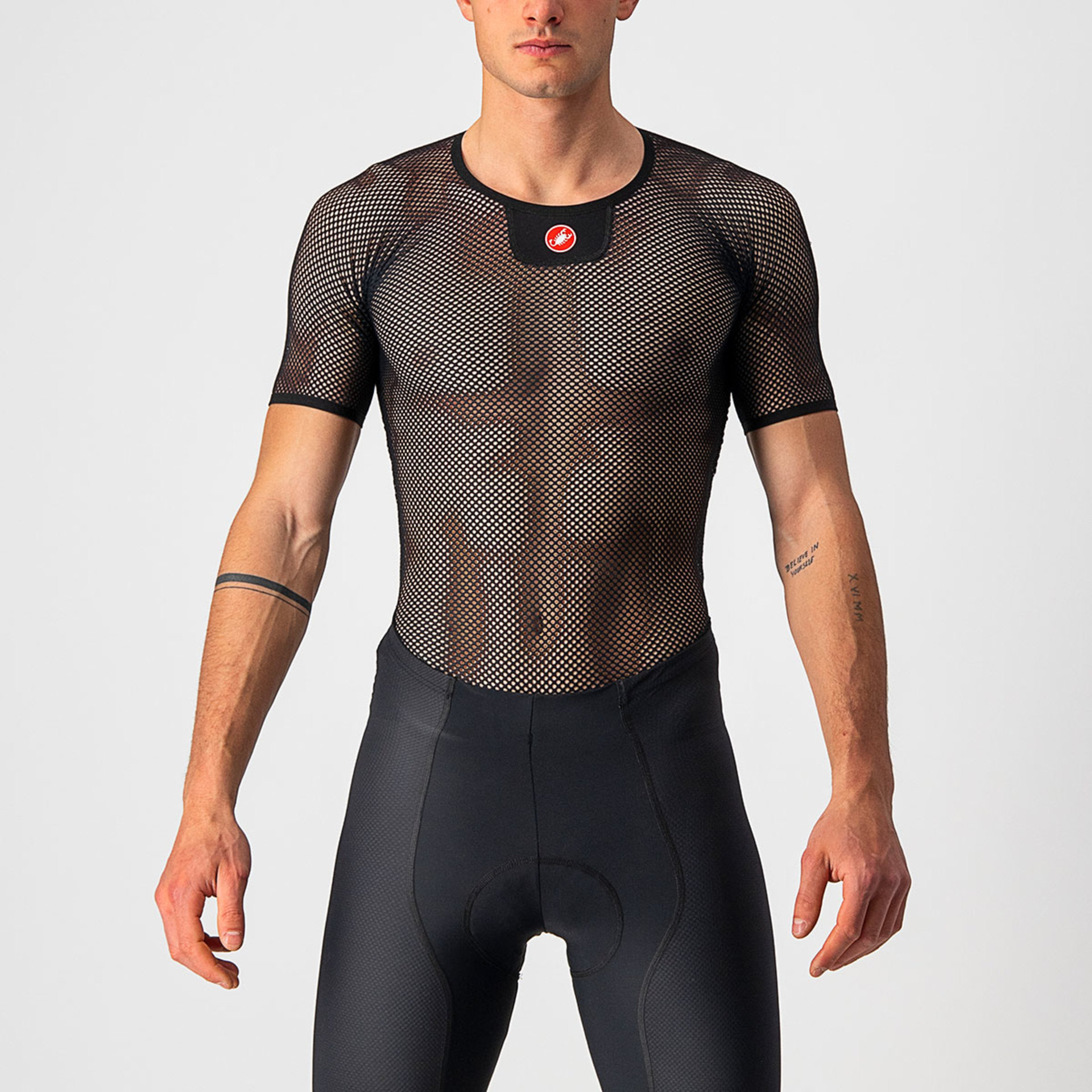 Castelli Core Mesh 3 Ondershirt Korte Mouwen Zwart Heren