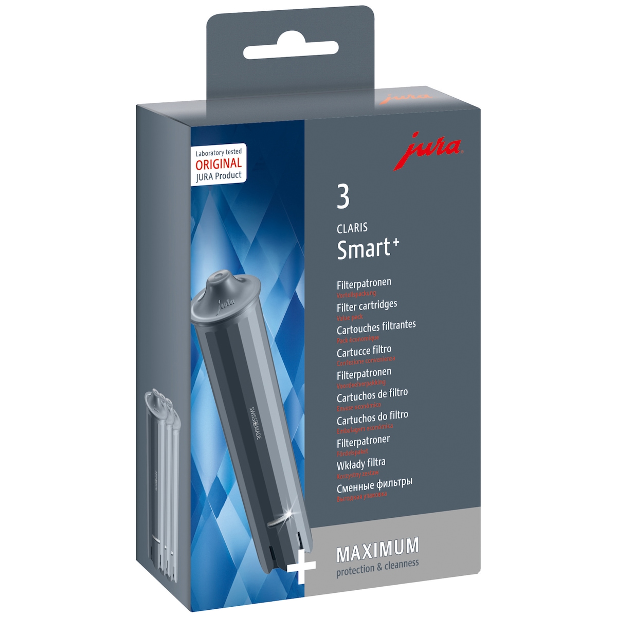 Jura Claris Smart+ vannfilter 24233 (3-pk.)