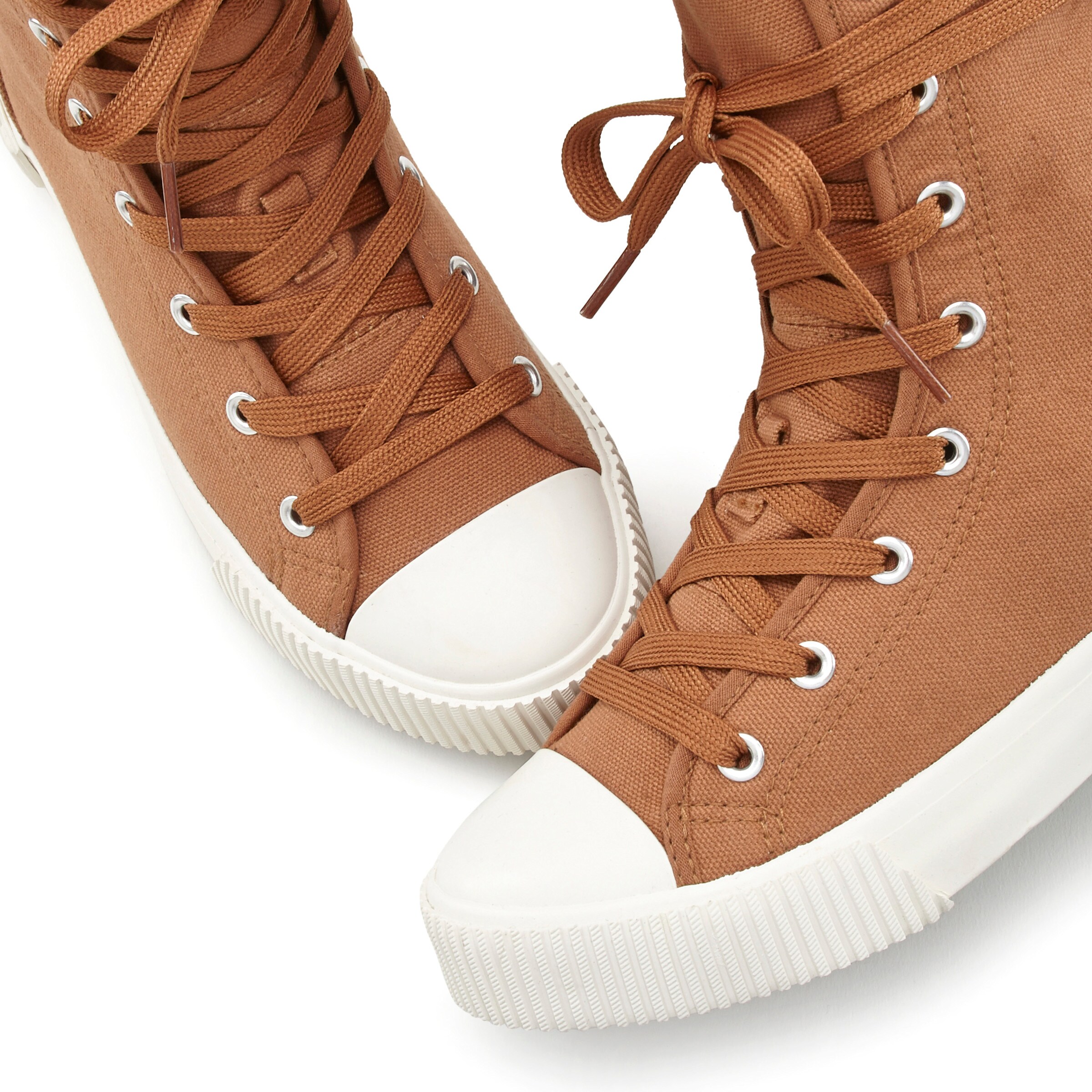 LASCANA Stiefelette in camelfarben