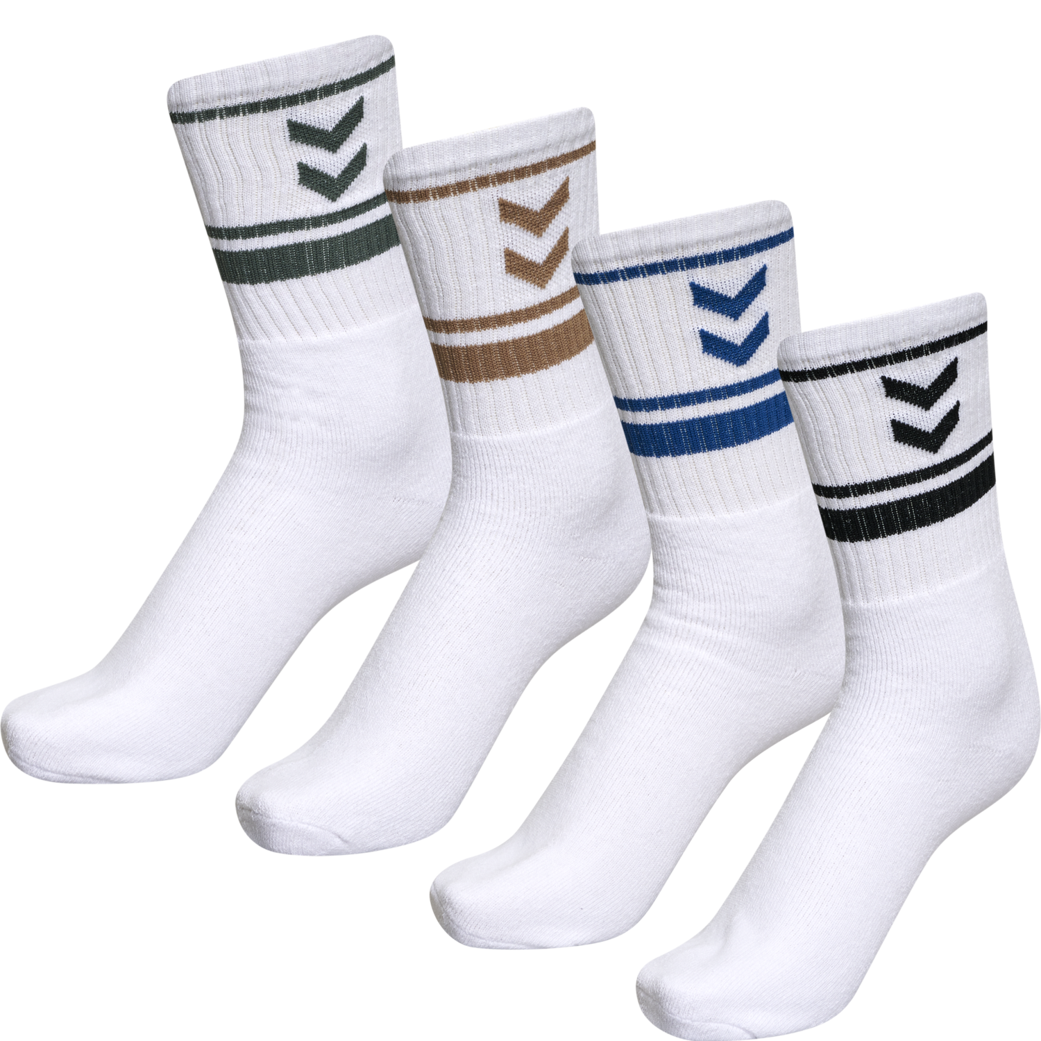 hml4 PACK TRIPLE STRIPE CREW SOCK