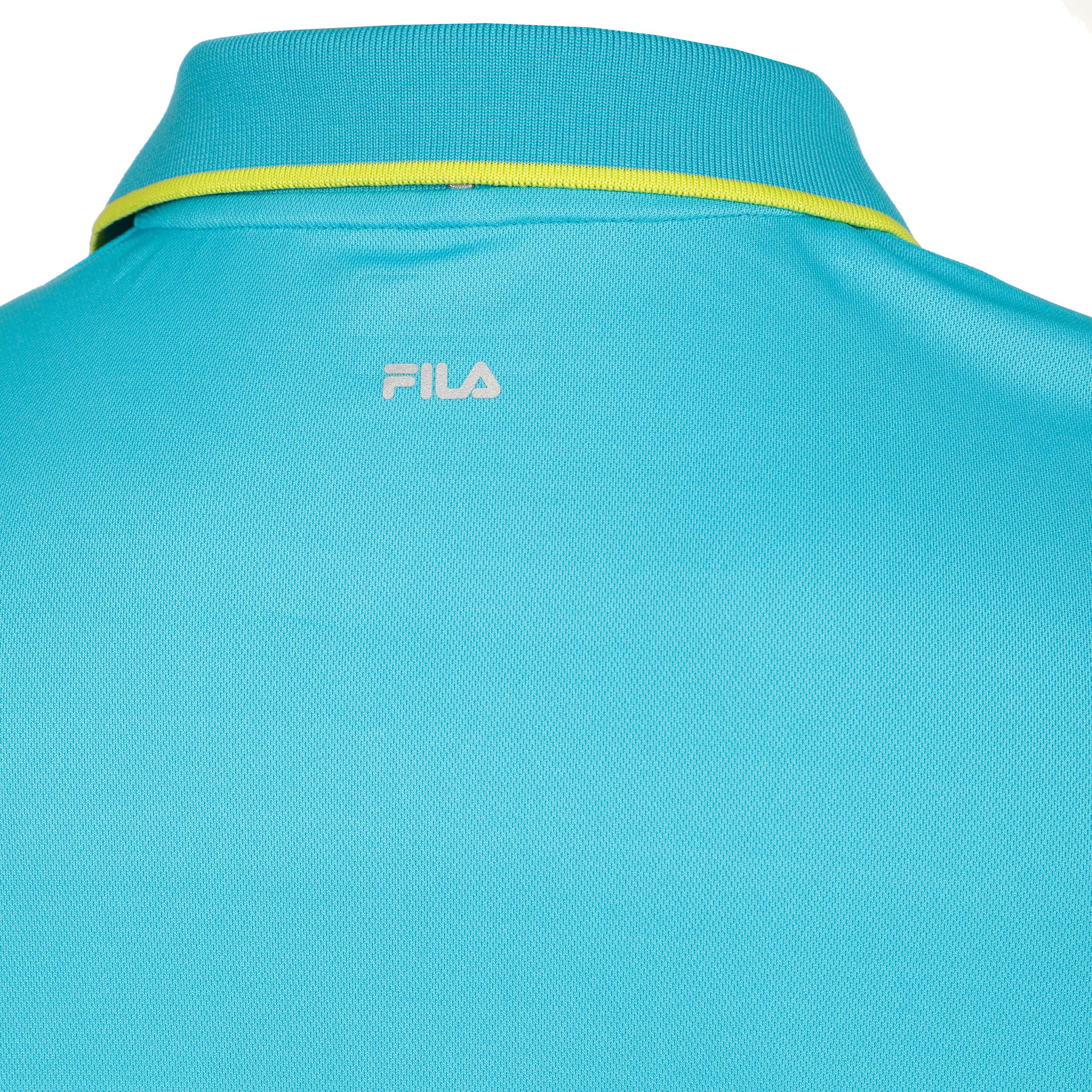 Fila New Court Polo Hommes - Turquoise