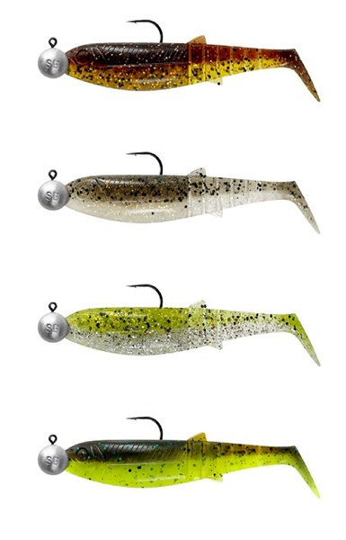 Savage Gear Cannibal Shad 10cm 9g 10g (#3/0) (4 stuks)