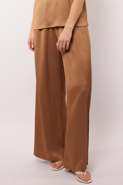 Fluresk camel dames broek