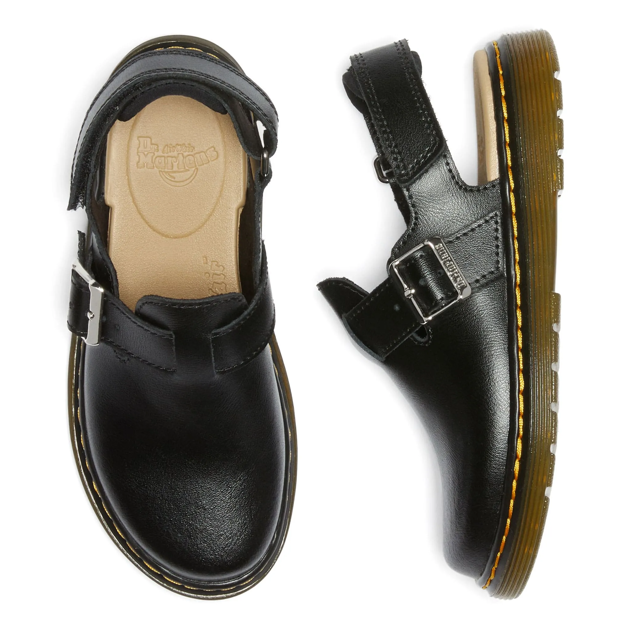 Dr. Martens Mules Jorgie Noires Pointures 5-6