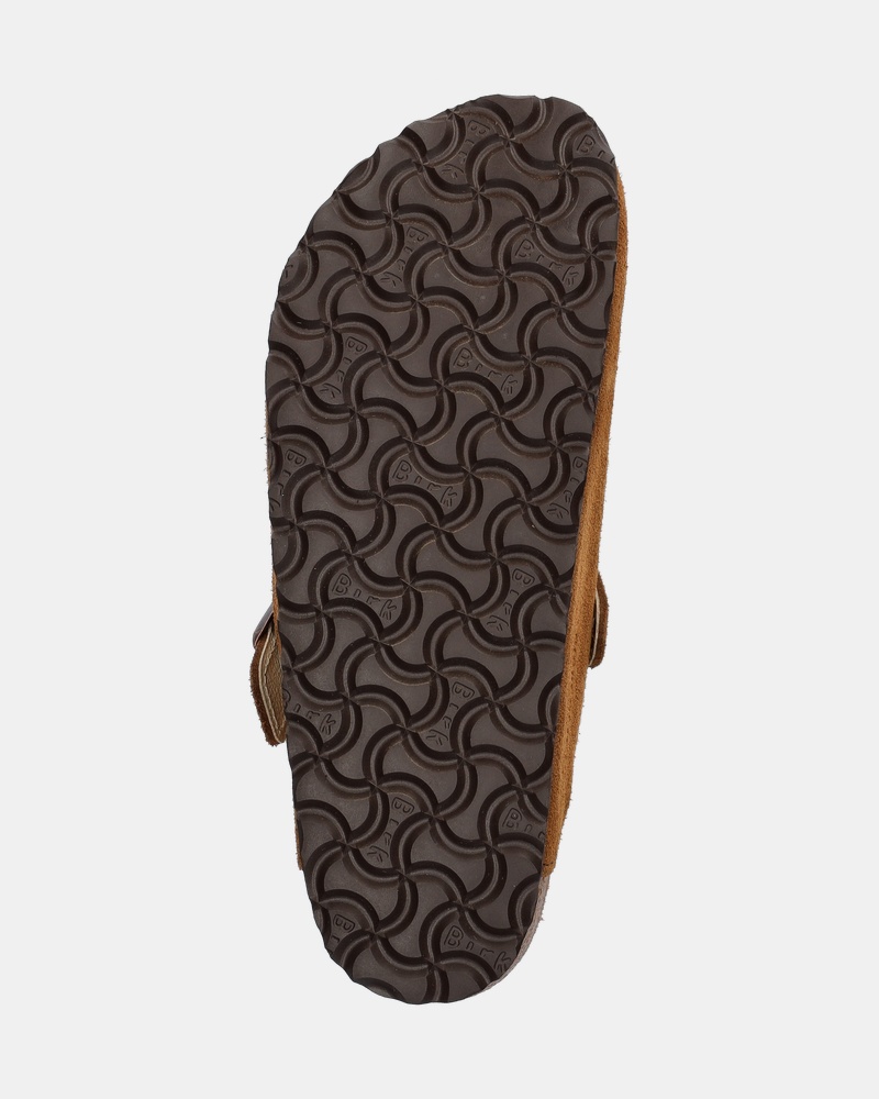 Birkenstock Boston Shearling Instapschoenen  - cognac