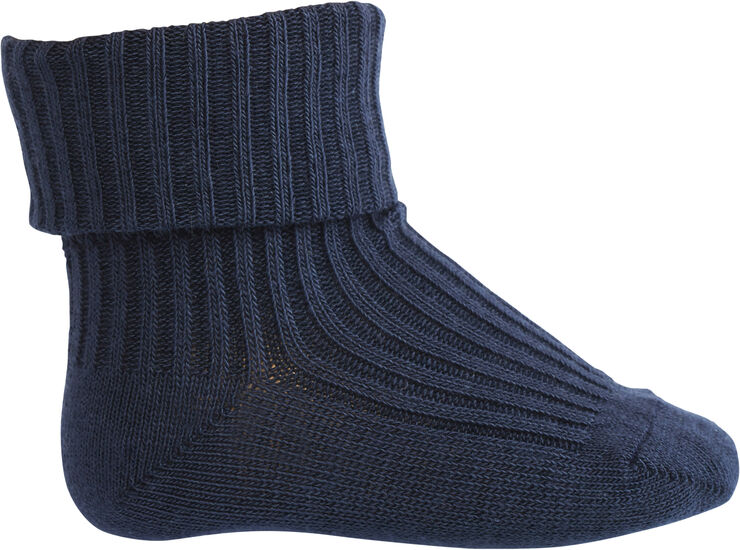 mpKids Anklesock 2/2 pad baby Indi blue