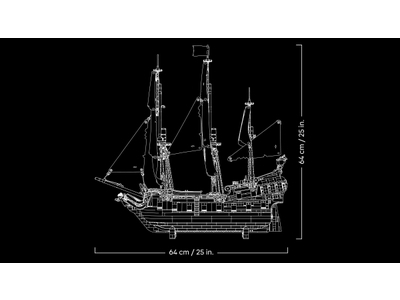 LEGO Het piratenschip van kapitein Jack Sparrow (10365)