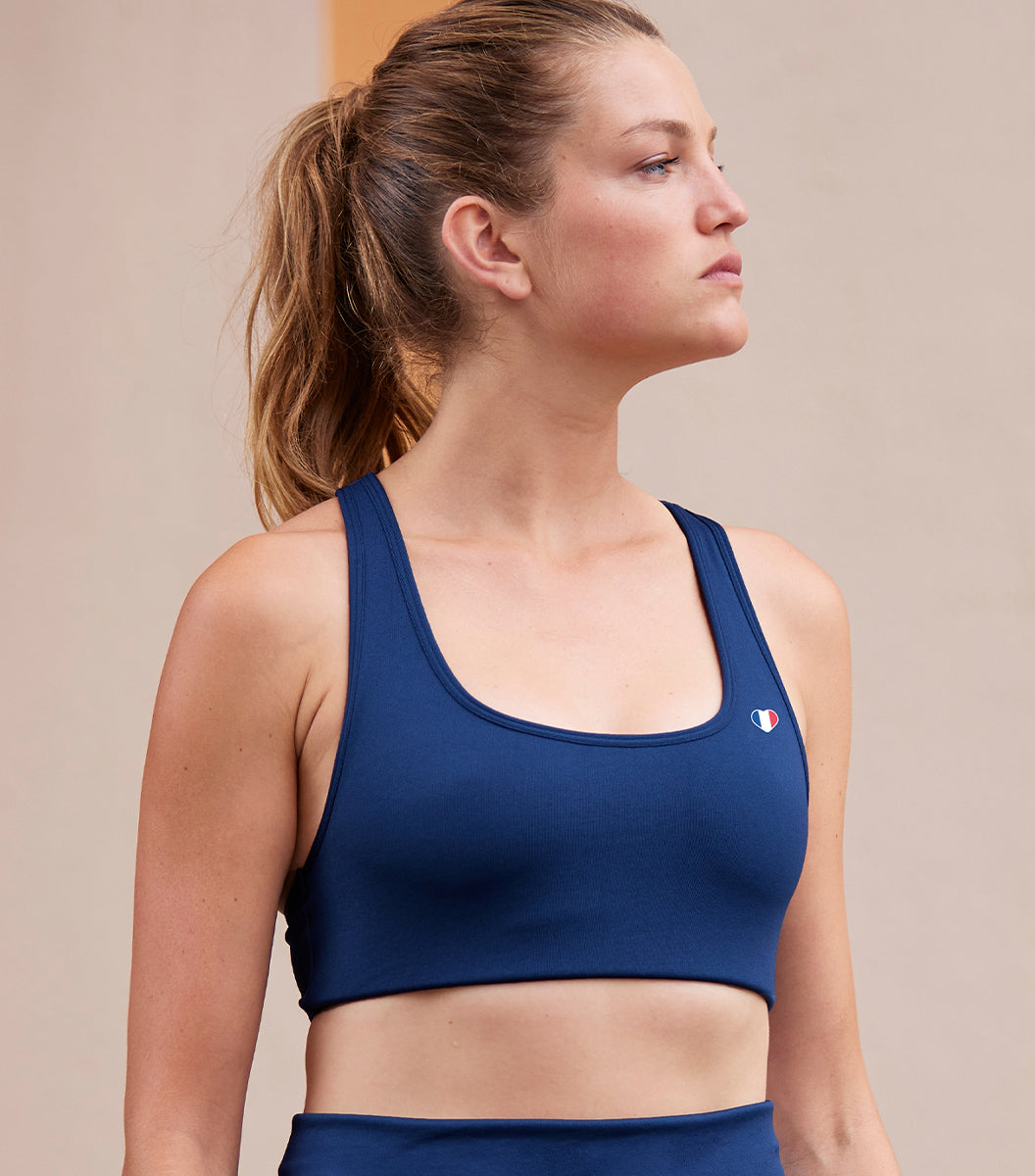 Brassiere Sport Femme Bleu - Iconique