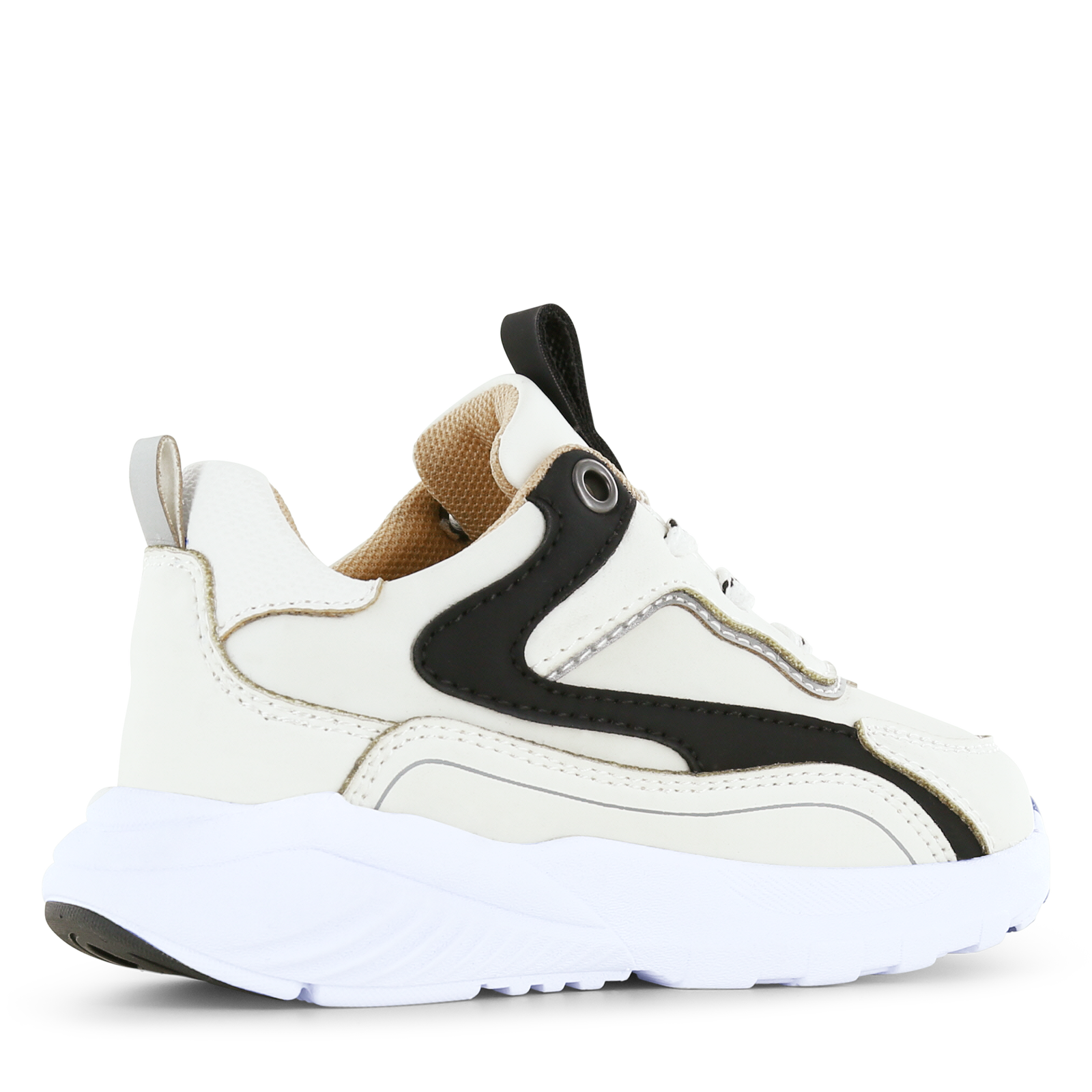 Shoesme sportlicher schwarz-weißer Sneaker