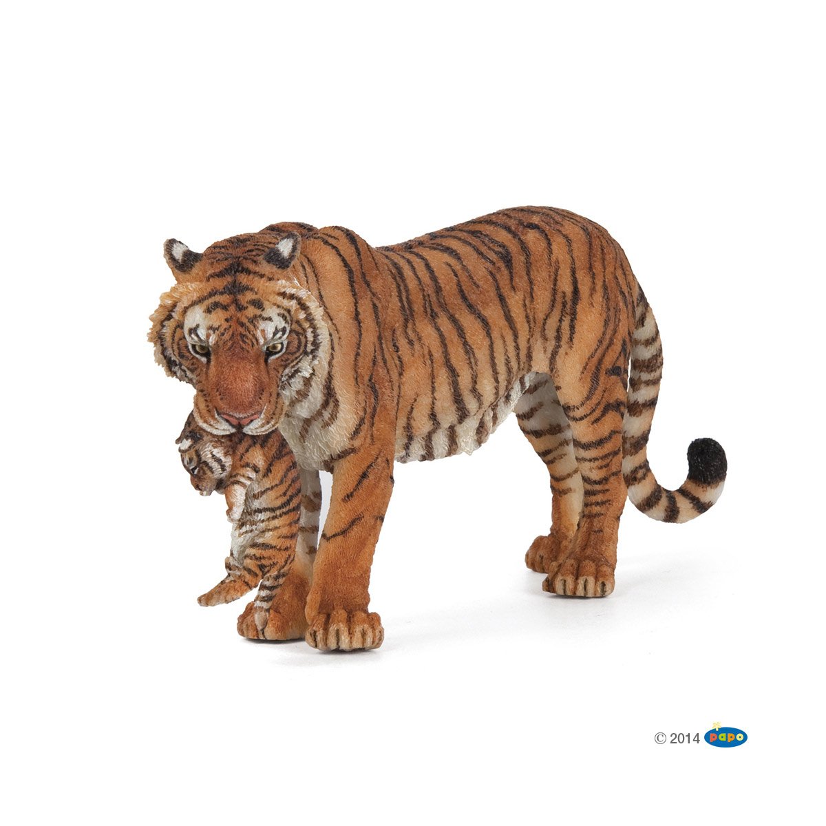 Figurine Tigresse et son Bébé