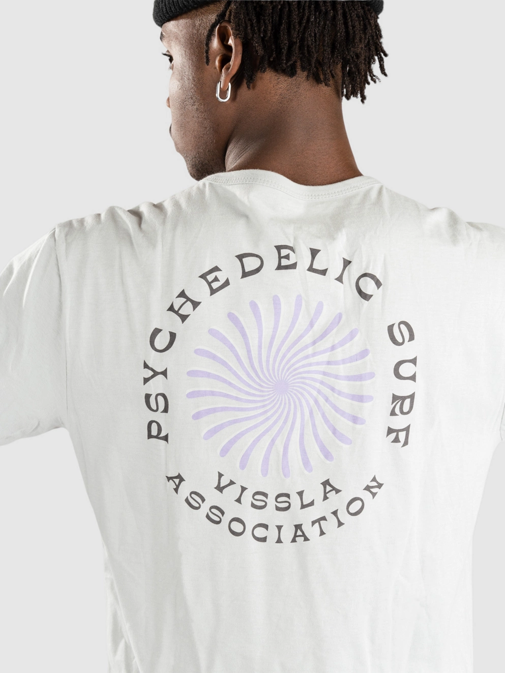 Vissla Psycho Surf Organic Pkt T-Shirt grey mist
