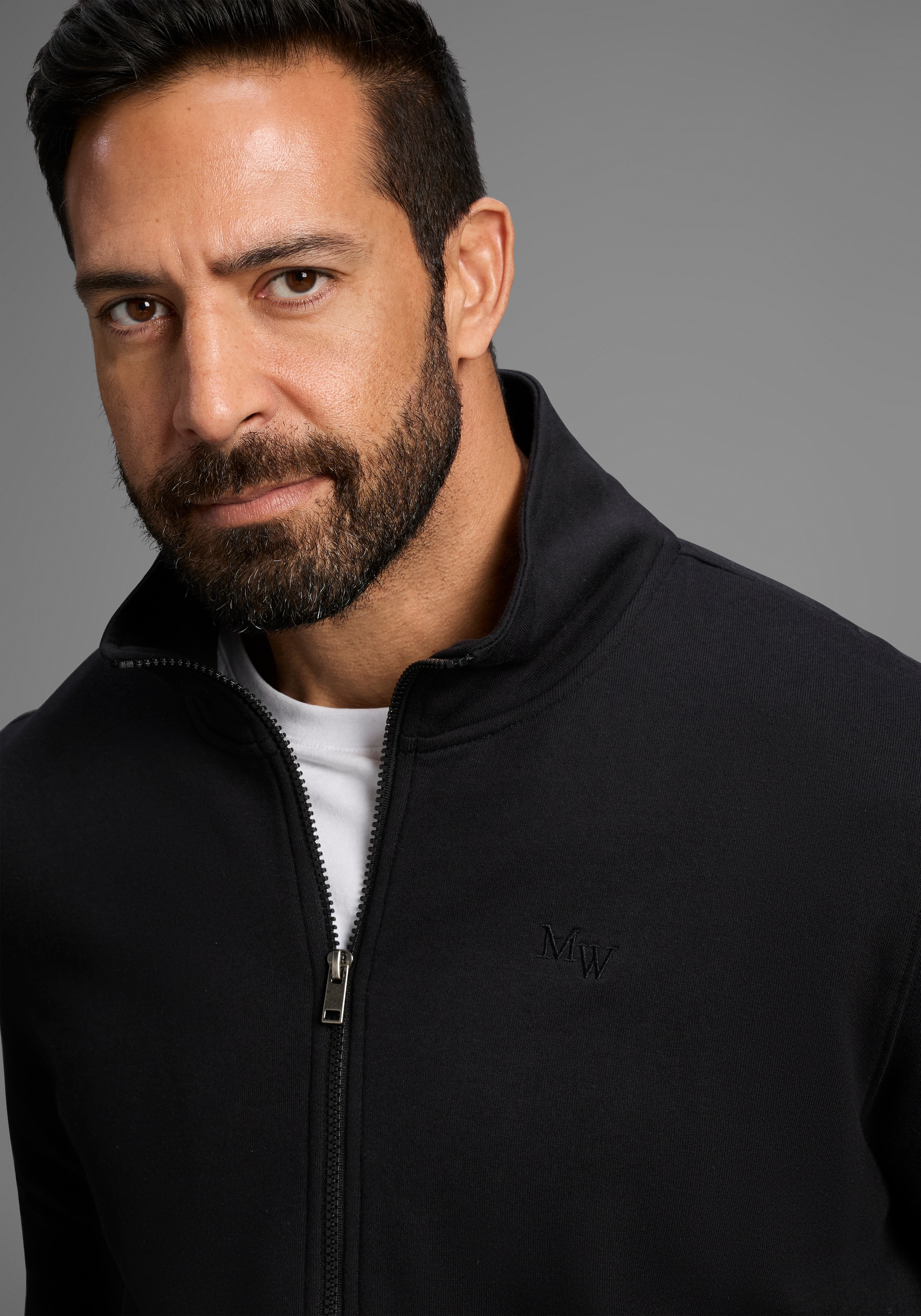 Man's World Sweatjacke »Jogginganzug«, für Sport und Freizeit auch in Grosse Grössen