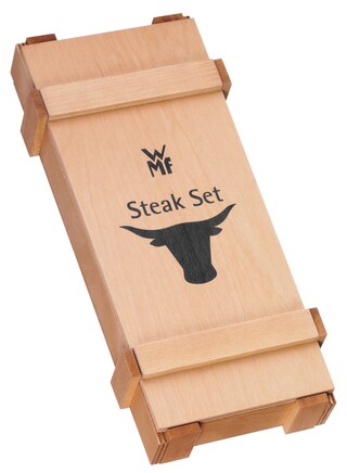 WMF Steakmesser-Set KANSAS 6-teilig schwarz