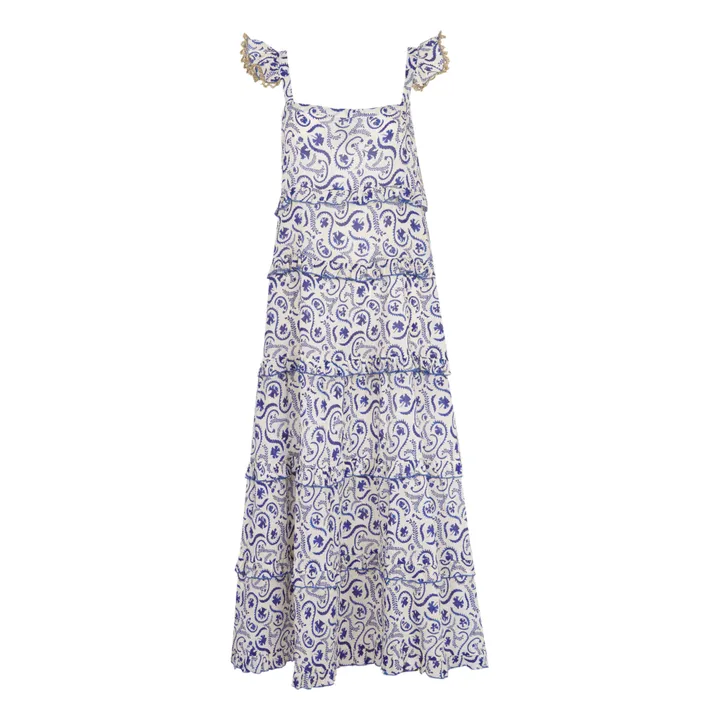 JoSephine Robe Volants Kir Royal | Bleu