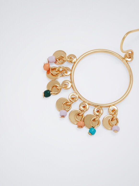 Pendientes Con Abalorios - Multicor
