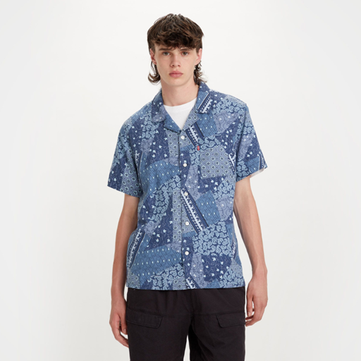 Levi's Sunset Camp Skjorte, Moonlight Blue, M