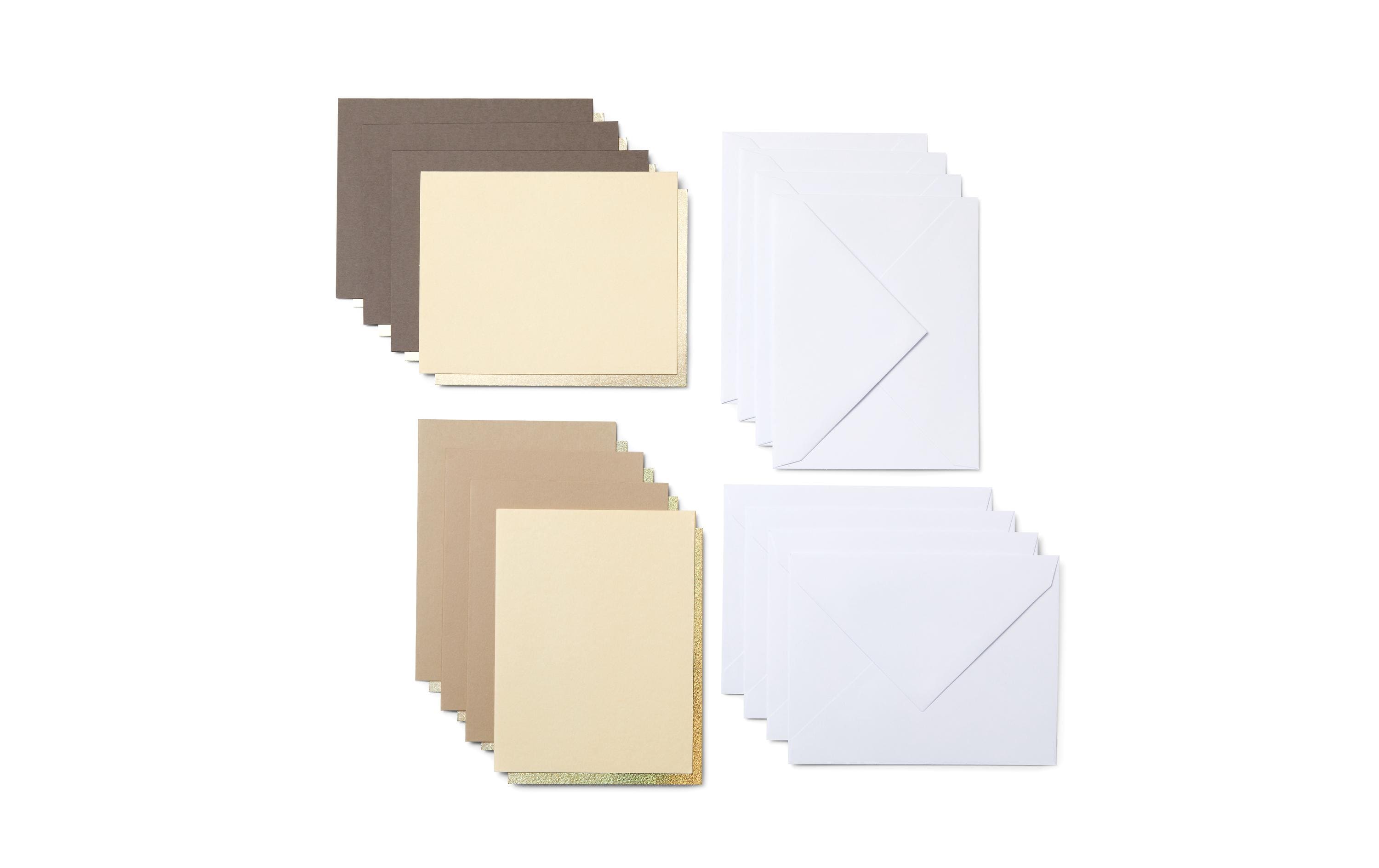 Blankokarte Joy cut-away neutral 8 StückKarten mit dem Plotter erstellen