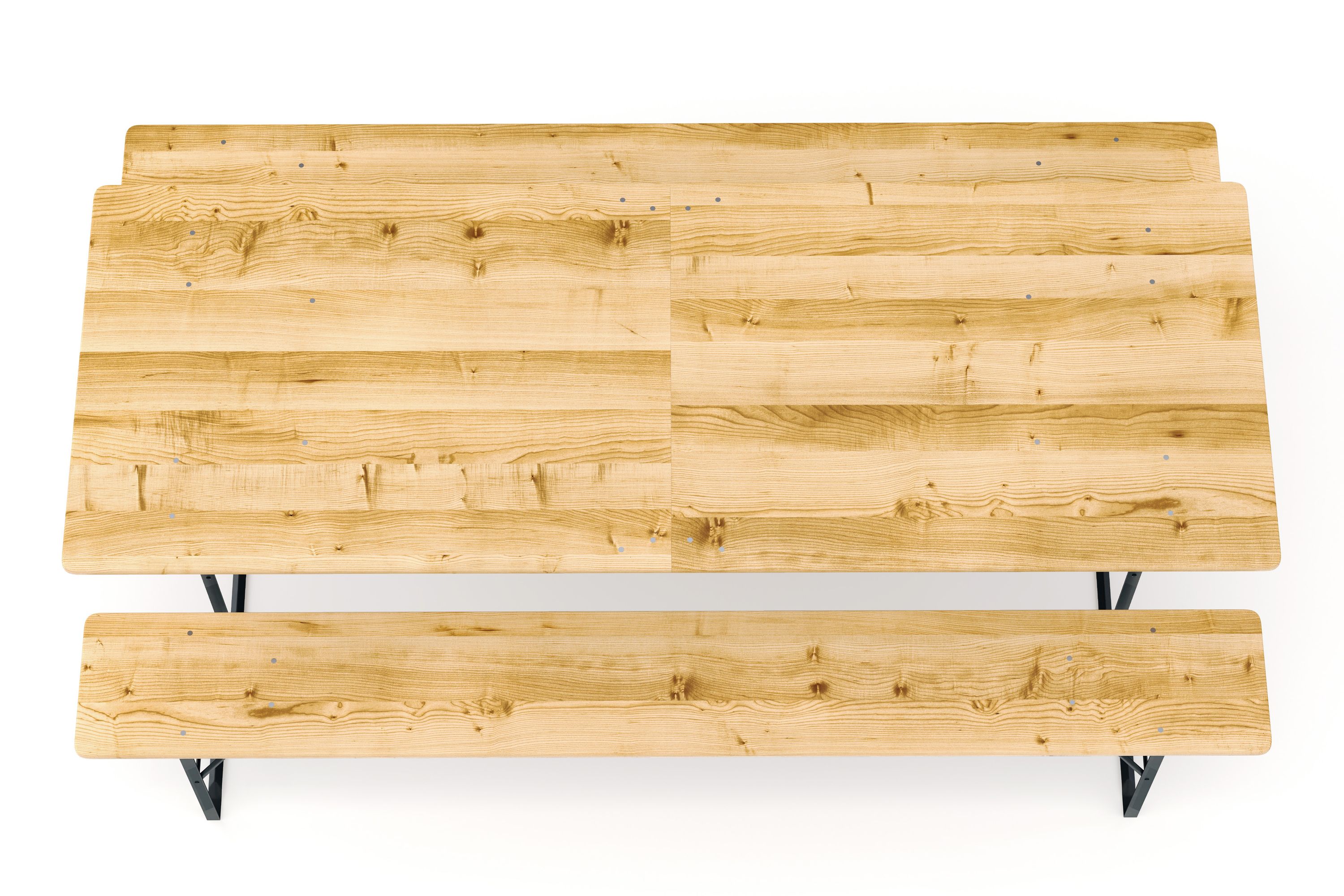 Festbank Bierzeltgarnitur 217 x 79/25 cm