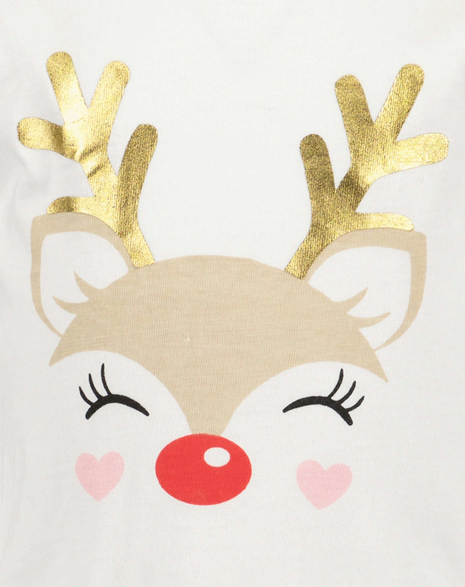 Langarmshirt DEER in offwhite