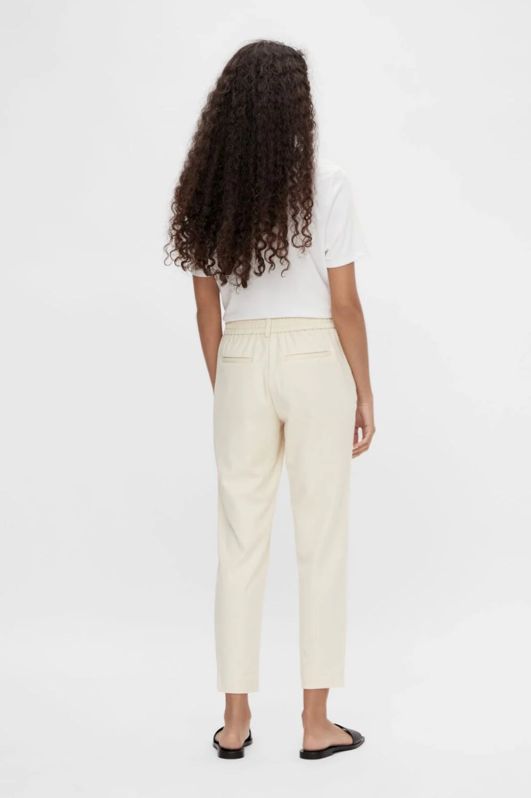 Object Objlisa Slim Pant 183539 sandshell