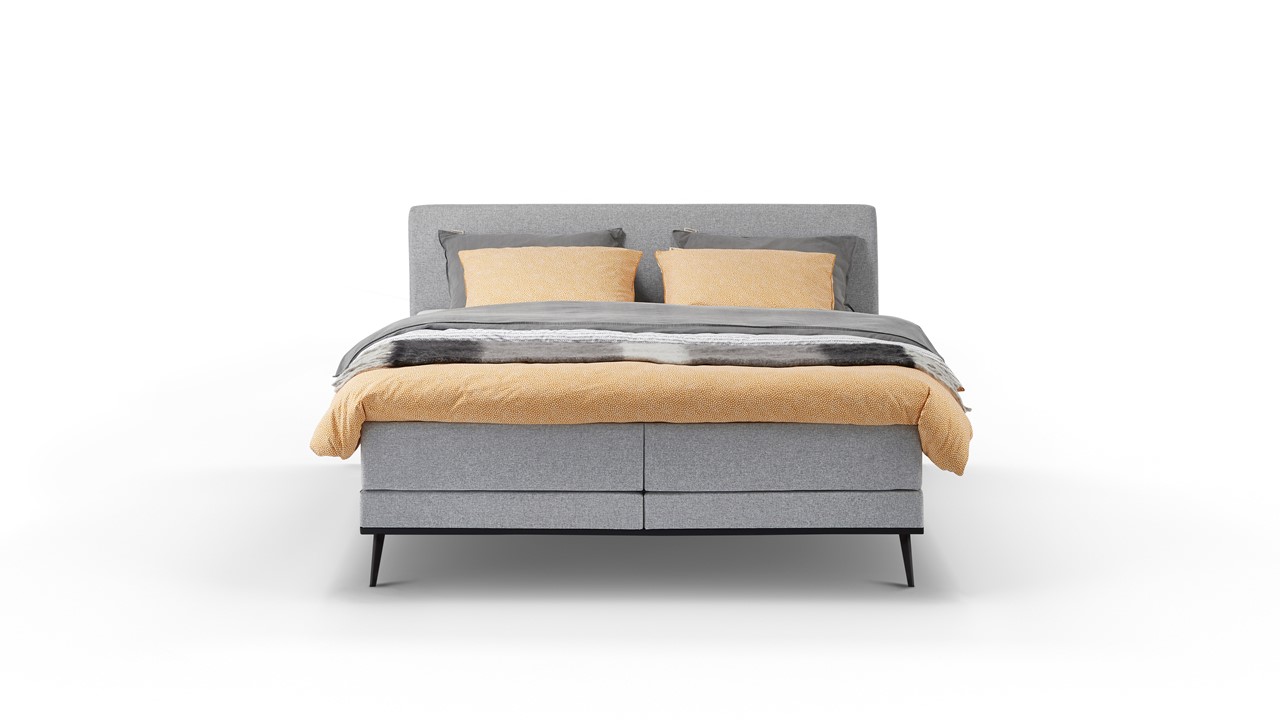 Boxspring Viggo towel grijs