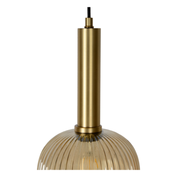 Lucide hanglamp Maloto amber Ø20 cm