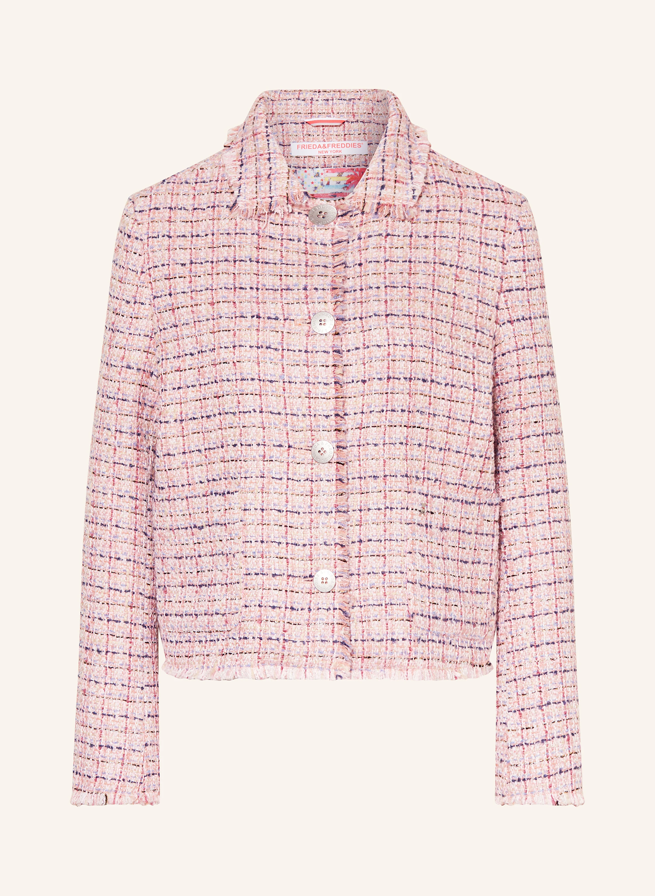 FRIEDA & FREDDIES Kastenjacke SARA aus Bouclé mit Glitzergarn