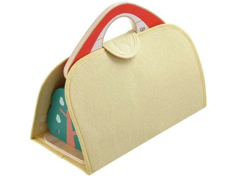 Hape Beschäftigungsspielzeug Farm House Faith Farbenfroher Bauernhof für Kinder